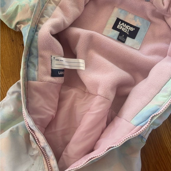 Lands' End Kids Pastel Snowsuit - Picture 5 of 10